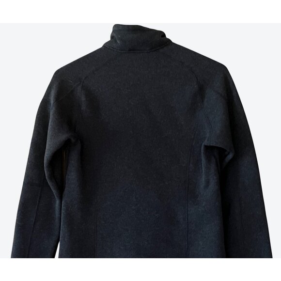Patagonia Women's XS Long Sleeve Full Zip Better Sweater Heathered Navy - Picture 4 of 6